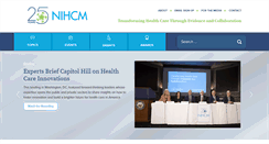 Desktop Screenshot of nihcm.org